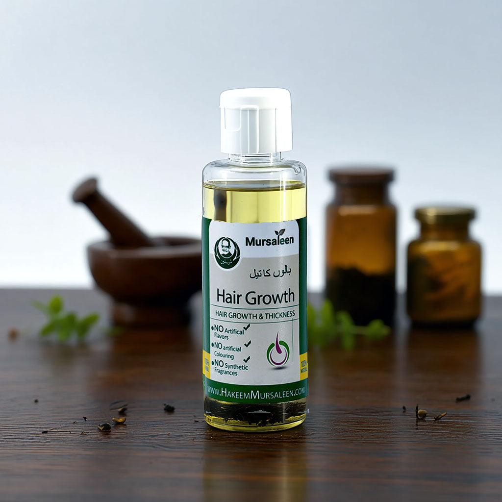 Hair Growth Oil – Pure Herbal Formula for Stronger, Thicker & Healthier Hair