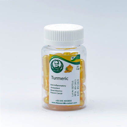 Turmeric Capsules  Discover the Purity of Nature's Finest