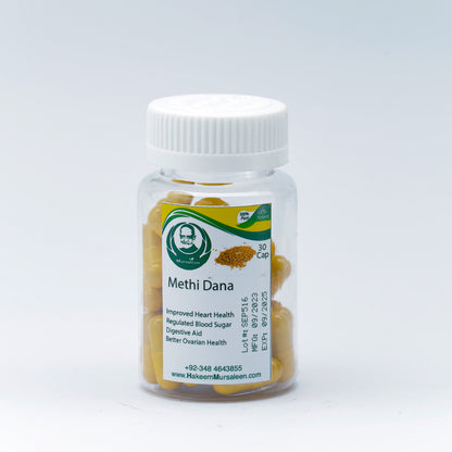 Methi Dana Capsules  Discover the Purity of Nature's Finest
