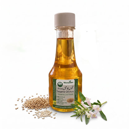 Til Oil (Pure) - (خالص روغنِ تل) - Cold-Pressed Extraction