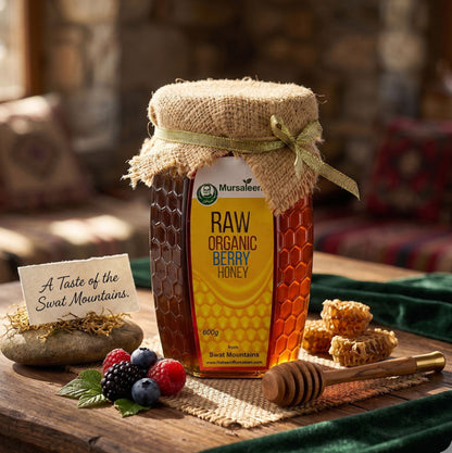 Raw Orange Berry Honey