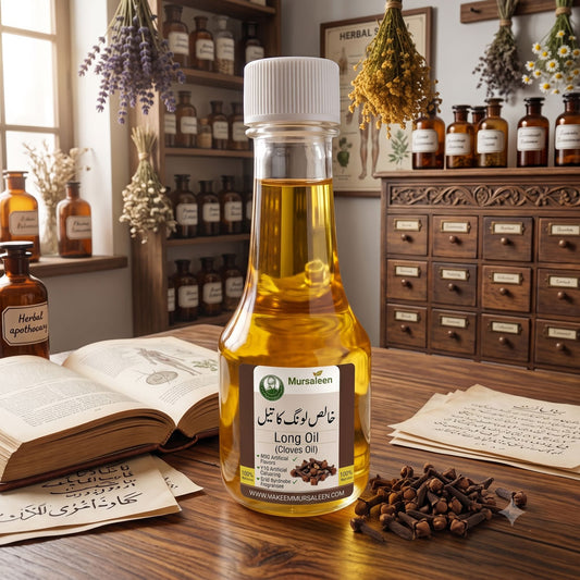 Long Oil (Pure) - (خالص روغنِ لونگ) - Cold-Pressed Extraction