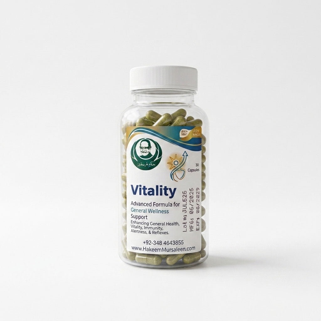 Vitality – Advanced Formula for General Wellness & Immunity | صحت، توانائی اور قوتِ مدافعت
