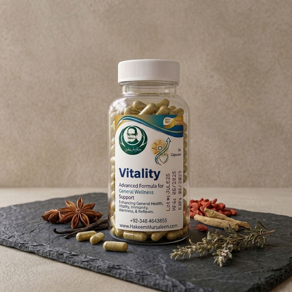Vitality – Advanced Formula for General Wellness & Immunity | صحت، توانائی اور قوتِ مدافعت